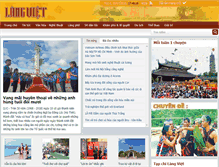 Tablet Screenshot of langvietonline.vn